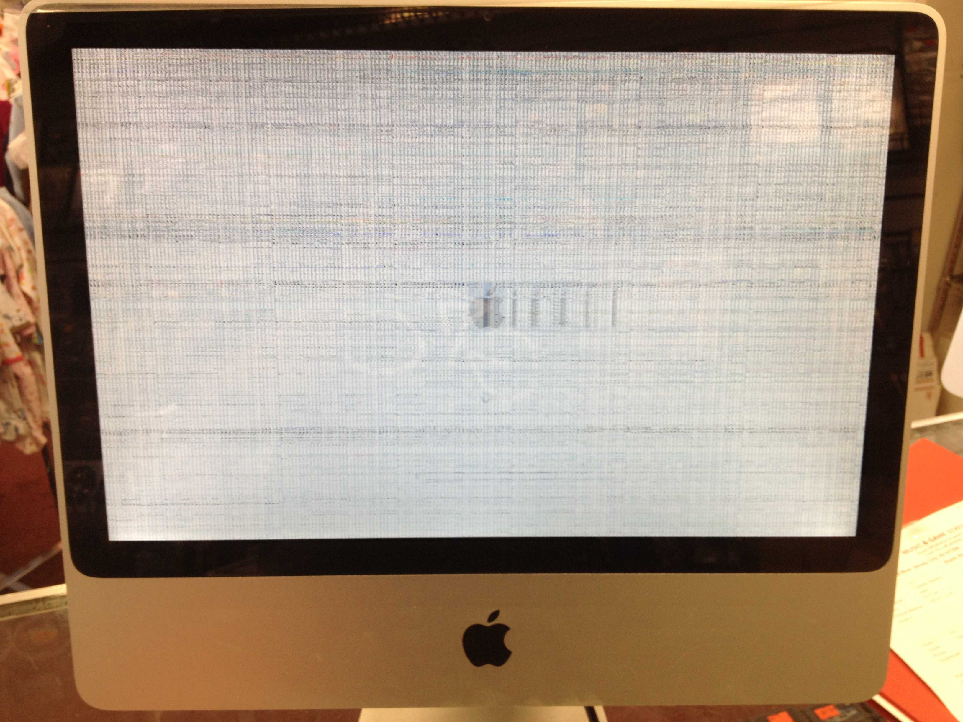 Problème affichage GPU sur iMac